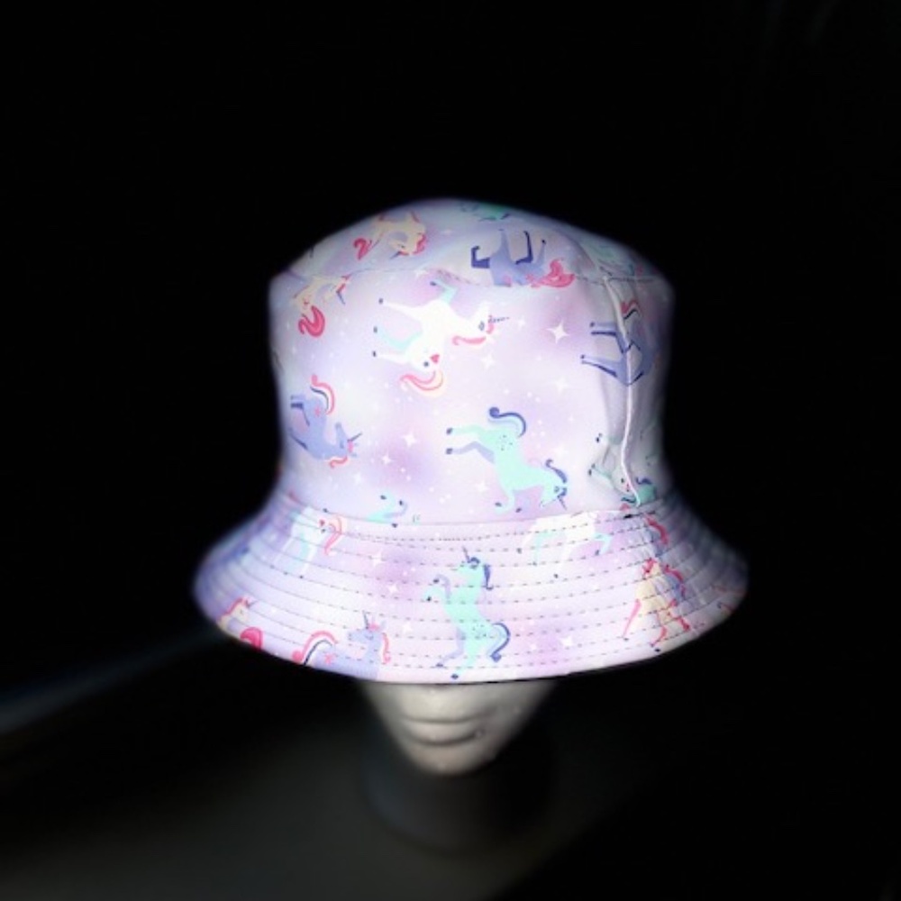 Purple Unicorn Bucket Hat